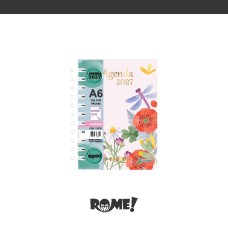 AG.ROME A6 DxP..CARTONE C/ESPIRAL.