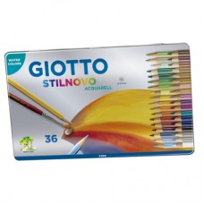 LAPICES COLOR GIOTTO STILNOVO ACUARELABLE LATA 36u