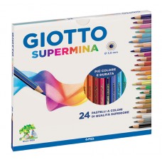 LAPICES COLOR GIOTTO SUPERMINA 24u