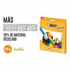 LAPICES COLOR BIC EVOLUTION 24u