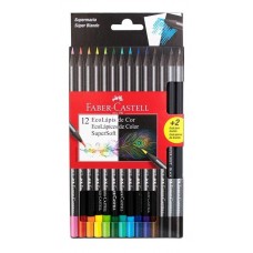 LAPICES COLOR FABER CASTELL SUPERSOFT 14u