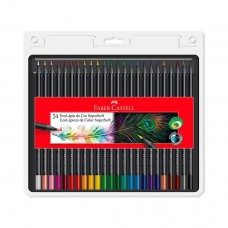 LAPICES COLOR FABER CASTELL SUPERSOFT 24u