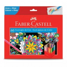 LAPICES COLOR FABER CASTELL ECO 60u