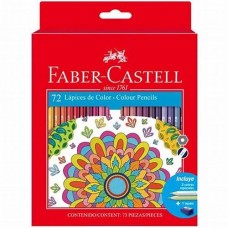 LAPICES COLOR FABER CASTELL ECO 72u