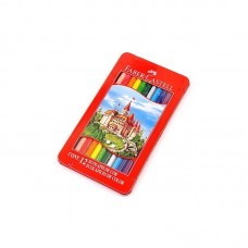 LAPICES COLOR FABER CASTELL LATA 12u