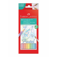 LAPICES COLOR FABER CASTELL ACUARELABLE PASTEL 10u
