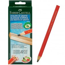 LAPIZ NEGRO FABER CASTELL CARPINTERO x 12u