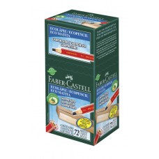 LAPIZ NEGRO FABER CASTELL CARPINTERO caja x 72u
