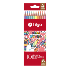 LAPICES COLOR FILGO PASTEL 10u