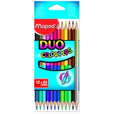 LAPICES COLOR MAPED BICOLOR 12u