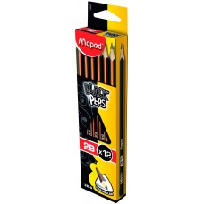LAPIZ NEGRO MAPED caja x 12u