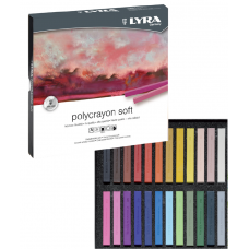 POLYCRAYON LYRA SOFT COLOR..24u.
