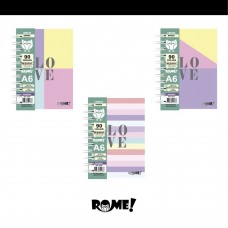 LIBRETA ROME A6 RAYADO 90 hj