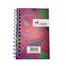 LIBRETA NORTE 4010 5x8cm RAYADO 40 hj