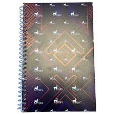 LIBRETA NORTE 4080 11x17cm RAYADO 40 hj x 10u