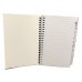 LIBRETA NORTE 4040 10x14cm CON INDICE RAYADO 40 hj x 10u