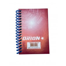 LIBRETA ORION 4020 7x10cm RAYADO 40 hj x 10u