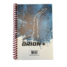 LIBRETA ORION 4060 11x15cm RAYADO 40 hj x 10u