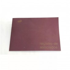LIBRO REGI.DE ASOCIAD.T/F.25h.2316.38x26