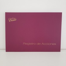 LIBRO REGI.DE ACCIONE.T/D.50h.2311.33x23