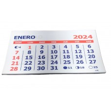 ALMANAQUE MENSUAL 11ML 21x12cm