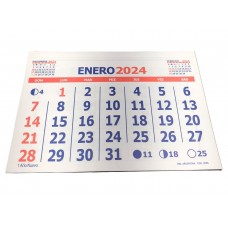 ALMANAQUE MENSUAL 30ML 30x21cm