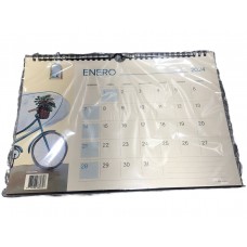 ALMANAQUE MENSUAL 30MF FLOR 30x21cm