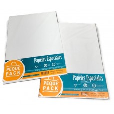 PAPEL OPALINA A4 180gr PEQUE PACK TEXTURADA 10 hj