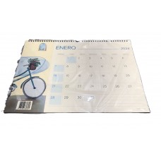 ALMANAQUE MENSUAL 40MF FLOR 40x30cm