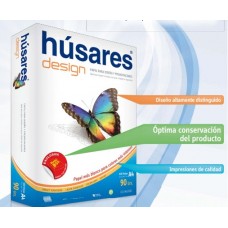 RESMA A4 90gr HUSARES DESIGN 400 hj