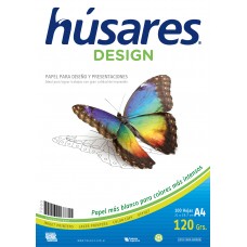 RESMA A4 120gr HUSARES DESIGN 100 hj