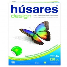 RESMA A4 120gr HUSARES DESIGN 300 hj