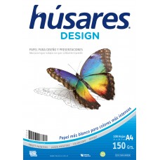 RESMA A4 150gr HUSARES DESIGN 100 hj