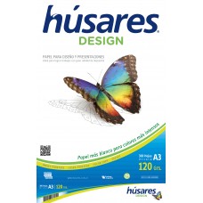 RESMA A3 120gr HUSARES DESIGN 300 hj