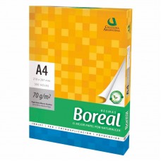 RESMA A4 70gr BOREAL caja x 10 resmas