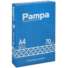 RESMA A4 70gr PAMPA 500 hj