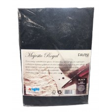 PAPEL ESPECIAL A4 250gr IGLU MAJESTIC BLACK 25 hj