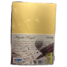 PAPEL ESPECIAL A4 120gr IGLU MAJESTIC GOLDEN YELLOW 25 hj
