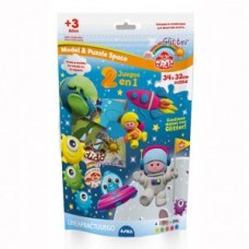 DIDO MOLDEL & PUZZLE SPACE +3años.