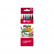 MARCADOR FILGO PINTO 2220 COLOR x 6u