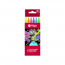 MARCADOR FILGO PINTO 2220 FLUO x 6u