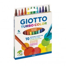 MARCADOR GIOTTO TURBO COLOR x 10u