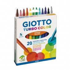 MARCADOR GIOTTO TURBO COLOR x 20u