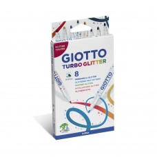 MARCADOR GIOTTO TURBO GLITTER x 8u