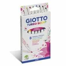 MARCADOR GIOTTO TURBO SCENT x 8u