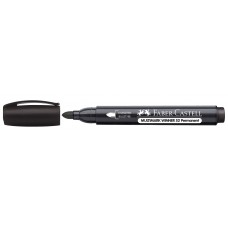 MARCADOR FABER 52 NEGRO