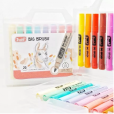 MARCADOR TRABI BIG BRUSH x 20u