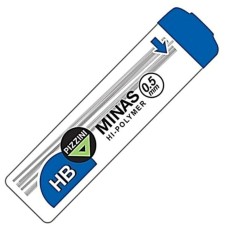 MINA PIZZINI..0.5mm.HB TUBO x 12u.