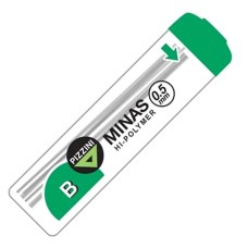 MINA PIZZINI..0.5mm.B. TUBO x 12u.