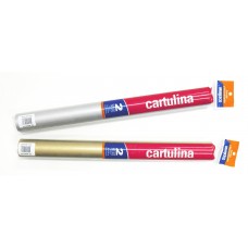 CARTULINA ORO/PLATA x 20u